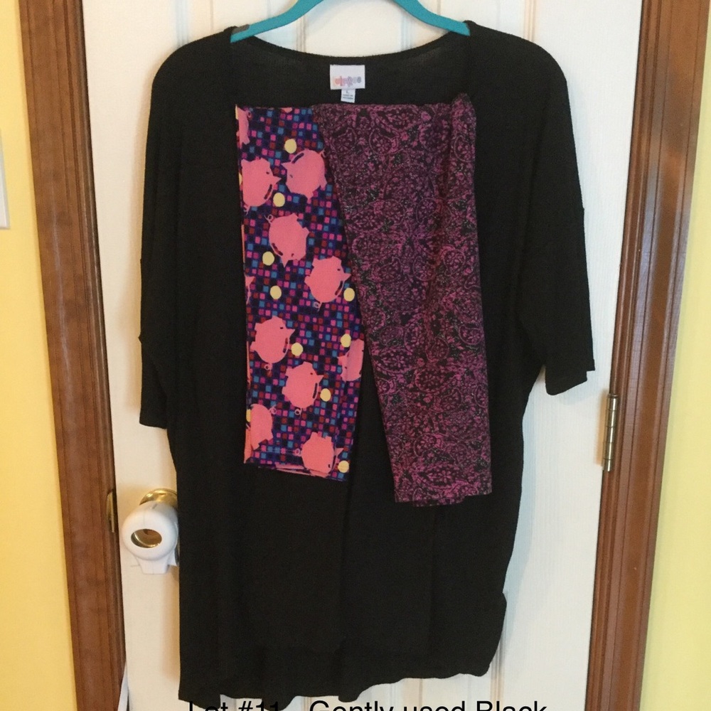 Gently used Lularoe Large Irma & TC leggings